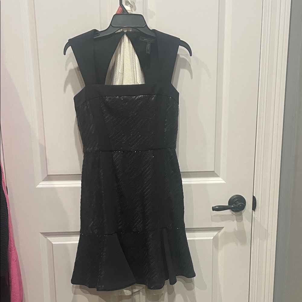 BCBGMaxAzria Elegant Black Mini Dress